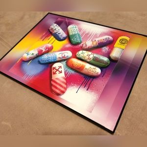 Ladyilly 8 1/2"x11" Framed Wall Art